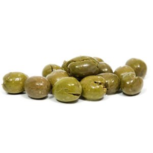 Aceitunas verdes rotas