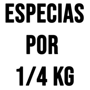 Especias por 1/4 kg