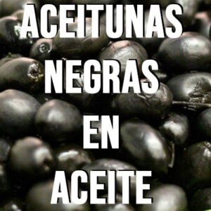 Aceitunas Negras en Aceite