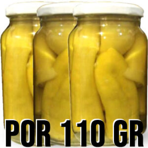 Ajíes despuntados en vinagre por 110 Gr