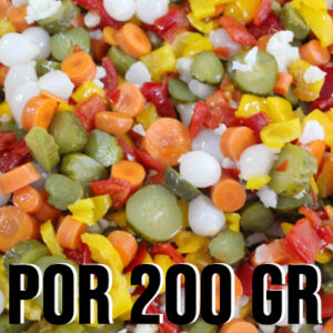 Pickles mixtos en vinagre por 200 Gr