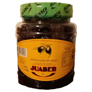 Aceitunas negras tipo griegas 1 Kg en aceite