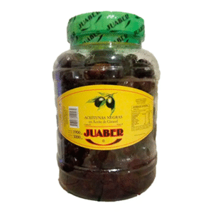 Aceitunas Negras por 2 Kg Nº 0 en aceite Juaber (Medianas)